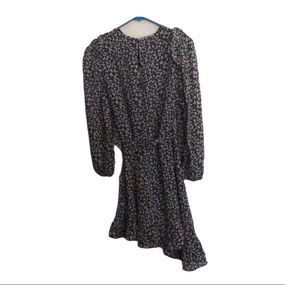 Reformation Quest Soho Blue Floral Dress Size 2 - Picture 8 of 16